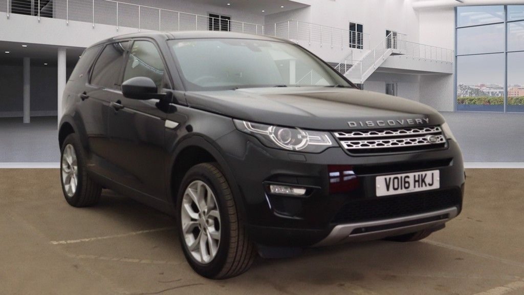 Used 2016 BLACK LAND ROVER DISCOVERY SPORT Estate 2.0 TD4 HSE 5d AUTO 180 BHP (reg. 2016-03-11) for sale in Whitefield