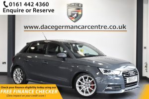Used 2016 GREY AUDI A1 Hatchback 1.6 SPORTBACK TDI S LINE 5DR 114 BHP (reg. 2016-01-15) for sale in Hale