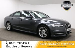 Used 2016 GREY AUDI A6 Saloon 2.0 TDI QUATTRO S LINE 4d AUTO 188 BHP (reg. 2016-03-31) for sale in Whitefield