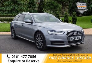 Used 2016 GREY AUDI A6 Estate 3.0 ALLROAD TDI QUATTRO SPORT 5d AUTO 315 BHP (reg. 2016-11-25) for sale in Royton