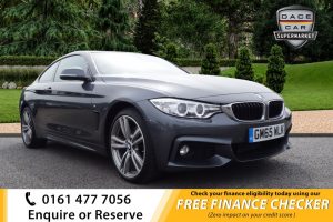 Used 2016 GREY BMW 4 SERIES Coupe 3.0 430D XDRIVE M SPORT 2d AUTO 255 BHP (reg. 2016-01-28) for sale in Royton