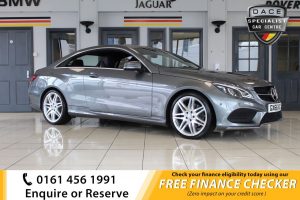 Used 2016 GREY MERCEDES-BENZ E-CLASS Coupe 2.1 E 220 D AMG LINE EDITION 2d AUTO 174 BHP (reg. 2016-09-13) for sale in Hazel Grove