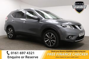 Used 2016 GREY NISSAN X-TRAIL Estate 1.6 DCI TEKNA 5d 130 BHP (reg. 2016-03-18) for sale in Whitefield