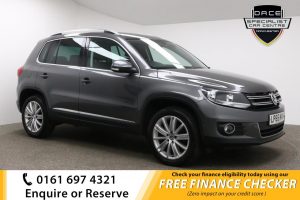 Used 2016 GREY VOLKSWAGEN TIGUAN Estate 2.0 MATCH EDITION TDI BMT 4MOTION 5d 148 BHP (reg. 2016-01-28) for sale in Whitefield