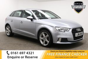 Used 2016 SILVER AUDI A3 Hatchback 2.0 TDI SPORT 5d AUTO 148 BHP (reg. 2016-08-31) for sale in Whitefield