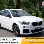 Used 2016 WHITE BMW X1 4x4 2.0 XDRIVE20D M SPORT 5d 188 BHP (reg. 2016-09-01) for sale in Royton