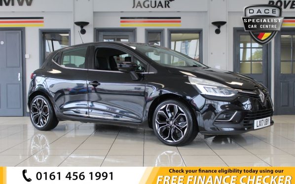 Used 2017 BLACK RENAULT CLIO Hatchback 1.5 DYNAMIQUE S NAV DCI 5d 89 BHP (reg. 2017-03-27) for sale in Hazel Grove