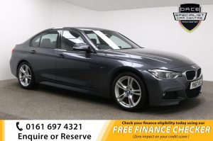 Used 2017 GREY BMW 3 SERIES Saloon 3.0 330D M SPORT 4d AUTO 255 BHP (reg. 2017-09-15) for sale in Whitefield
