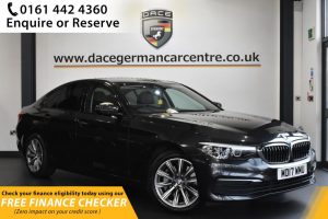 Used 2017 GREY BMW 5 SERIES Saloon 2.0 530I SE 4d AUTO 248 BHP (reg. 2017-07-28) for sale in Hale