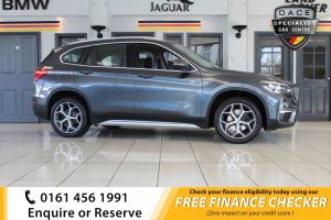 Used 2017 GREY BMW X1 Estate 2.0 XDRIVE18D XLINE 5d AUTO 148 BHP (reg. 2017-11-28) for sale in Hazel Grove