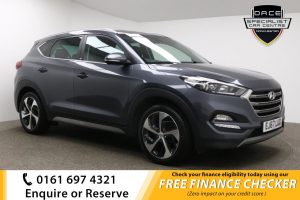 Used 2017 GREY HYUNDAI TUCSON Estate 1.6 T-GDI SPORT EDITION 5d 175 BHP (reg. 2017-11-30) for sale in Whitefield