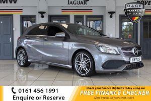 Used 2017 GREY MERCEDES-BENZ A-CLASS Hatchback 1.5 A 180 D AMG LINE 5d AUTO 107 BHP (reg. 2017-07-31) for sale in Hazel Grove