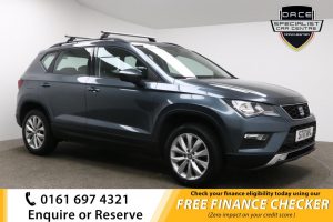 Used 2017 GREY SEAT ATECA Hatchback 1.0 TSI ECOMOTIVE SE 5d 114 BHP (reg. 2017-06-26) for sale in Whitefield