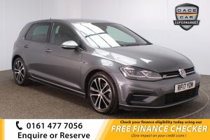 Used 2017 GREY VOLKSWAGEN GOLF Hatchback 2.0 R-LINE TDI BLUEMOTION TECHNOLOGY 5d 148 BHP (reg. 2017-08-07) for sale in Royton