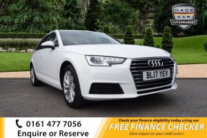 Used 2017 WHITE AUDI A4 Estate 2.0 AVANT TFSI SE 5d 188 BHP (reg. 2017-05-30) for sale in Royton