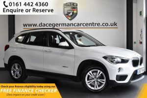 Used 2017 WHITE BMW X1 Estate 2.0 SDRIVE18D SE 5d 148 BHP (reg. 2017-11-28) for sale in Hale
