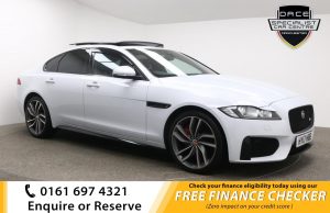 Used 2017 WHITE JAGUAR XF Saloon 3.0 V6 S 4d AUTO 375 BHP (reg. 2017-03-31) for sale in Whitefield