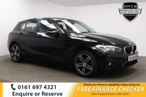 Used 2018 BLACK BMW 1 SERIES Hatchback 1.5 116D SPORT 5d 114 BHP (reg. 2018-09-27) for sale in Whitefield
