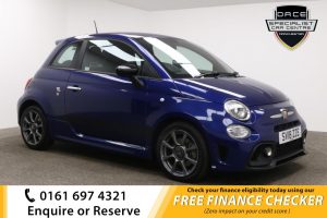 Used 2018 BLUE ABARTH 500 Hatchback 1.4 595 3d 144 BHP (reg. 2018-03-29) for sale in Whitefield