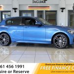 Used 2018 BLUE BMW 1 SERIES Hatchback 1.5 116D M SPORT 5d 114 BHP (reg. 2018-07-31) for sale in Hazel Grove