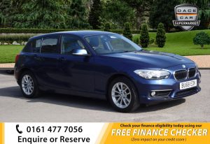 Used 2018 BLUE BMW 1 SERIES Hatchback 1.5 118I SE 5d 134 BHP (reg. 2018-11-09) for sale in Royton