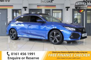 Used 2018 BLUE HONDA CIVIC Hatchback 1.6 I-DTEC EX 5d 118 BHP (reg. 2018-07-18) for sale in Hazel Grove