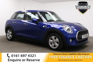 Used 2018 BLUE MINI HATCH COOPER Hatchback 1.5 COOPER D 5d 114 BHP (reg. 2018-04-26) for sale in Whitefield