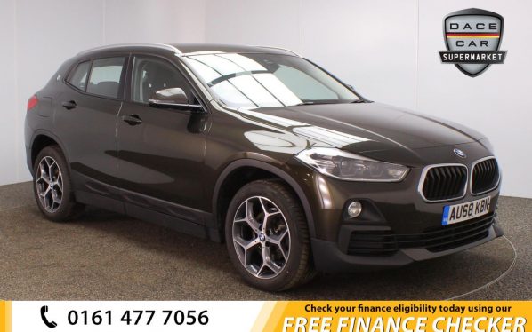 Used 2018 BRONZE BMW X2 Hatchback 2.0 SDRIVE18D SPORT 5d 148 BHP (reg. 2018-10-31) for sale in Royton
