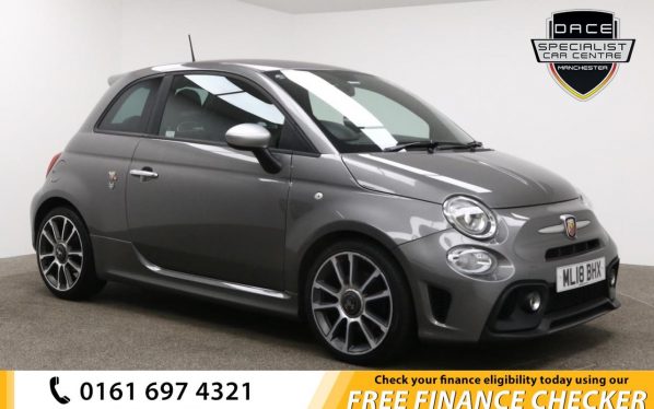 Used 2018 GREY ABARTH 500 Hatchback 1.4 595 TURISMO 3d 162 BHP (reg. 2018-03-30) for sale in Whitefield