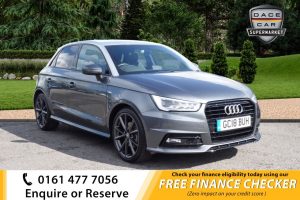 Used 2018 GREY AUDI A1 Hatchback 1.4 SPORTBACK TFSI BLACK EDITION NAV 5d AUTO 123 BHP (reg. 2018-07-03) for sale in Royton