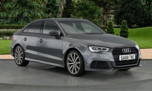 Used 2018 GREY AUDI A3 Saloon 1.5 TFSI BLACK EDITION 4d 148 BHP (reg. 2018-09-21) for sale in Royton