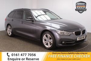 Used 2018 GREY BMW 3 SERIES Estate 1.5 318I SPORT TOURING 5d AUTO 135 BHP (reg. 2018-09-01) for sale in Royton