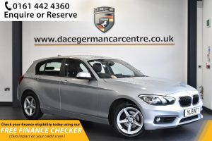 Used 2018 SILVER BMW 1 SERIES Hatchback 2.0 118D SE 5d 147 BHP (reg. 2018-07-27) for sale in Hale