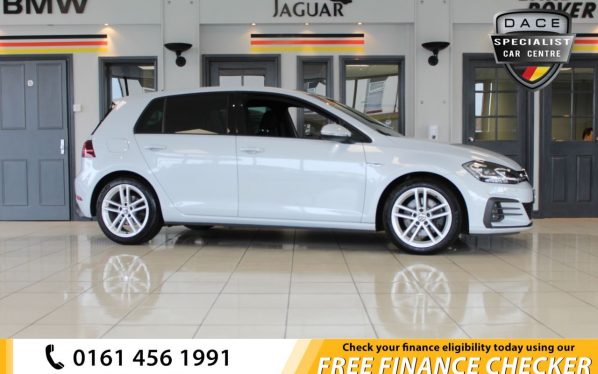 Used 2018 SILVER VOLKSWAGEN GOLF Hatchback 2.0 GTD TDI BLUELINE 5d 182 BHP (reg. 2018-01-08) for sale in Hazel Grove