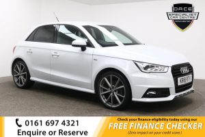 Used 2018 WHITE AUDI A1 Hatchback 1.4 SPORTBACK TFSI BLACK EDITION NAV 5d 123 BHP (reg. 2018-05-02) for sale in Whitefield