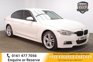 Used 2018 WHITE BMW 3 SERIES Saloon 2.0 320D M SPORT 4d AUTO 188 BHP (reg. 2018-06-23) for sale in Dace Auction