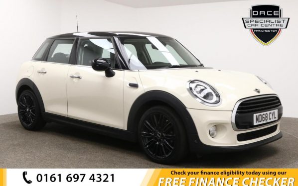 Used 2018 WHITE MINI HATCH COOPER Hatchback 1.5 COOPER D 5d 114 BHP (reg. 2018-12-31) for sale in Whitefield