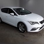 Used 2018 WHITE SEAT LEON Hatchback 1.4 TSI FR TECHNOLOGY 5d 148 BHP (reg. 2018-04-11) for sale in Royton