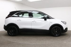Used 2018 WHITE VAUXHALL CROSSLAND X Hatchback 1.2 DESIGN LINE ECOTEC S/S 5d 109 BHP (reg. 2018-12-21) for sale in Whitefield