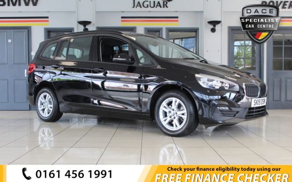 Used 2019 BLACK BMW 2 SERIES Estate 1.5 216D SE GRAN TOURER 5d 115 BHP (reg. 2019-08-09) for sale in Hazel Grove