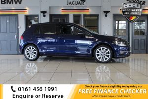 Used 2019 BLUE VOLKSWAGEN GOLF Hatchback 1.5 GT TSI EVO 5d 129 BHP (reg. 2019-06-24) for sale in Hazel Grove