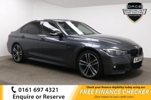 Used 2019 GREY BMW 3 SERIES Saloon 2.0 320D M SPORT SHADOW EDITION 4d AUTO 188 BHP (reg. 2019-01-25) for sale in Whitefield
