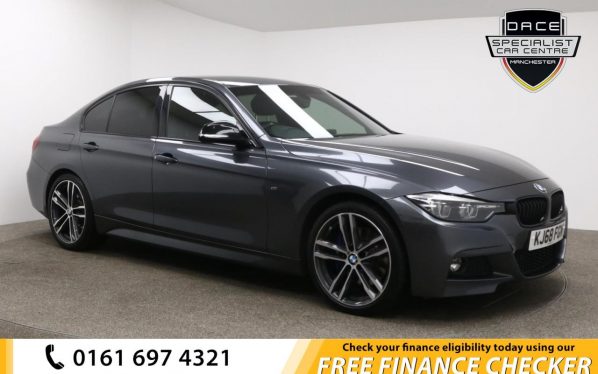 Used 2019 GREY BMW 3 SERIES Saloon 2.0 320D M SPORT SHADOW EDITION 4d AUTO 188 BHP (reg. 2019-01-25) for sale in Whitefield