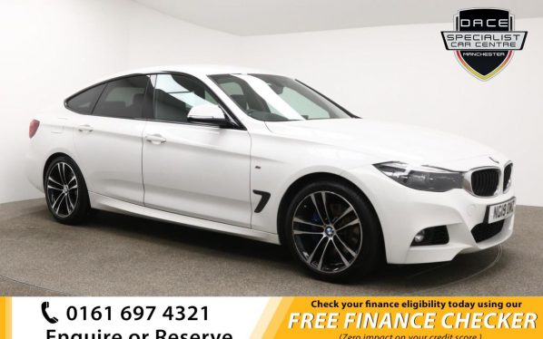 Used 2019 WHITE BMW 3 SERIES Hatchback 2.0 320D M SPORT GRAN TURISMO 5d AUTO 188 BHP (reg. 2019-04-23) for sale in Whitefield