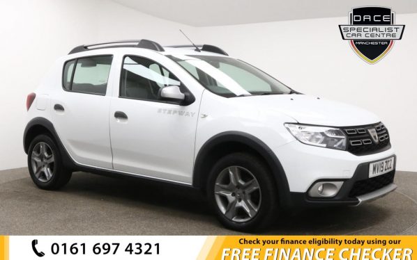 Used 2019 WHITE DACIA SANDERO STEPWAY Hatchback 1.5 COMFORT DCI 5d 95 BHP (reg. 2019-05-18) for sale in Whitefield