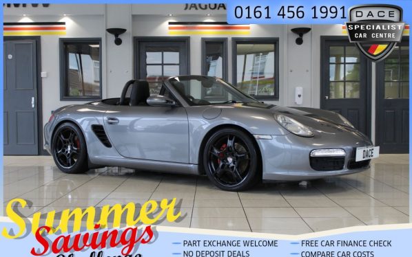 Used 2006 GREY PORSCHE BOXSTER Convertible 3.2 24V 987 S 2d 280 BHP (reg. 2006-04-08) for sale in Head Office