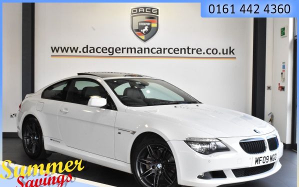 Used 2009 WHITE BMW 6 SERIES Coupe 3.0 635D EDITION SPORT 2DR 282 BHP (reg. 2009-03-18) for sale in Urmston