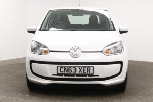 Used 2013 WHITE VOLKSWAGEN UP Hatchback 1.0 MOVE UP 5d 59 BHP (reg. 2013-09-20) for sale in Farnworth