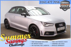 Used 2014 SILVER AUDI A1 Hatchback 1.6 TDI S LINE STYLE EDITION 3d 103 BHP (reg. 2014-11-25) for sale in Saddleworth