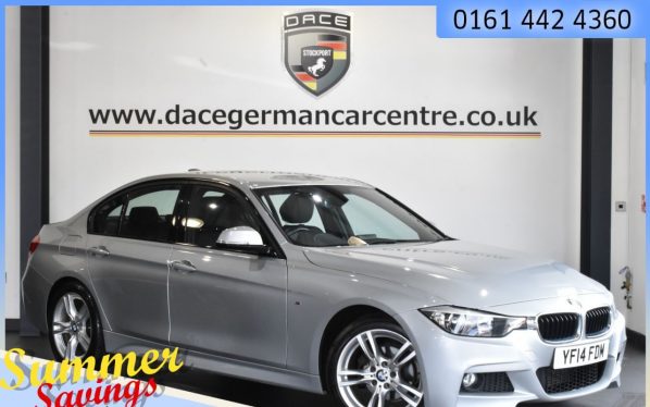 Used 2014 SILVER BMW 3 SERIES Saloon 2.0 318D M SPORT 4DR 141 BHP (reg. 2014-06-26) for sale in Urmston